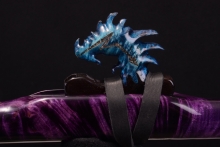 Boxelder Burl Native American Flute, Minor, High D-5, #G15H